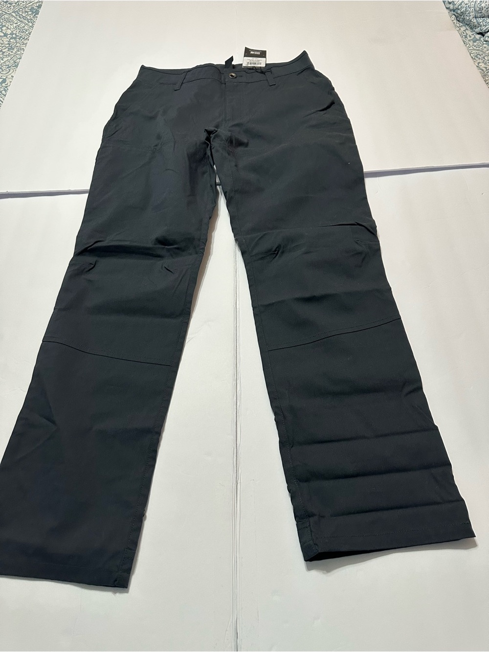 Mountain Hardwear Men's Black Chino-Style Outdoor Pants